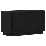 Casa si Gradina - Mobilier - Comode si corpuri - Comode - Dulap TV, stejar negru, 80x35x45 cm, lemn prelucrat - Infinity.ro