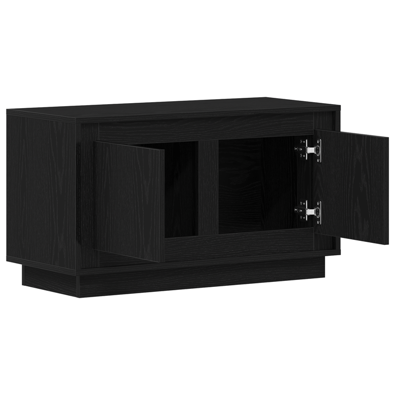 Casa si Gradina - Mobilier - Comode si corpuri - Comode - Dulap TV, stejar negru, 80x35x45 cm, lemn prelucrat - Infinity.ro