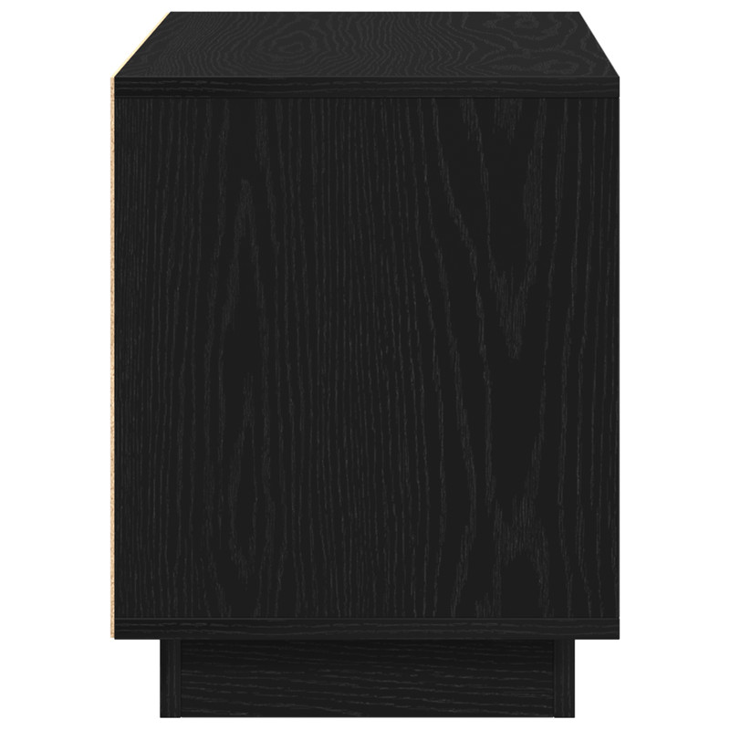 Casa si Gradina - Mobilier - Comode si corpuri - Comode - Dulap TV, stejar negru, 80x35x45 cm, lemn prelucrat - Infinity.ro