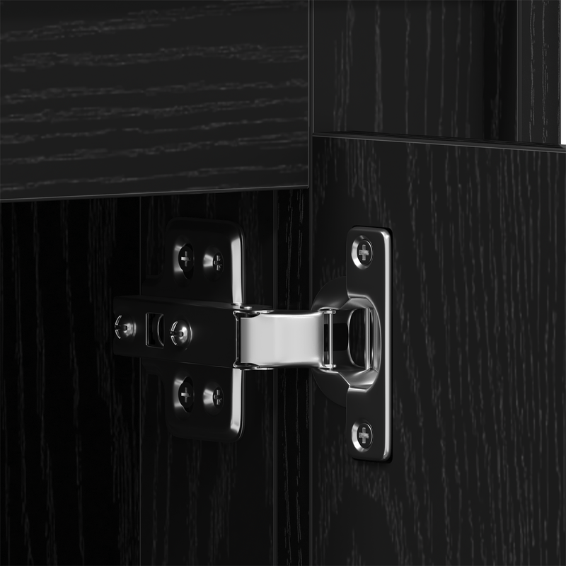 Casa si Gradina - Mobilier - Comode si corpuri - Comode - Dulap TV, stejar negru, 80x35x45 cm, lemn prelucrat - Infinity.ro