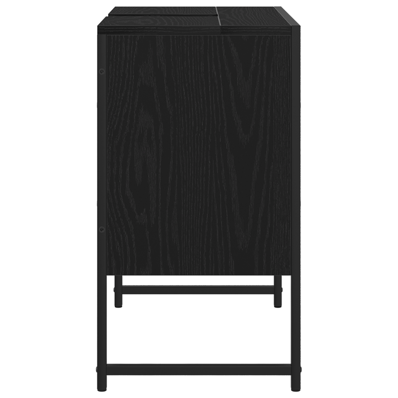 Casa si Gradina - Mobilier - Mobilier baie - Comode baie - Comoda chiuveta de baie, stejar negru 60x33x60 cm lemn prelucrat - Infinity.ro