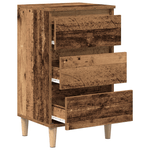 Casa si Gradina - Mobilier - Comode si corpuri - Noptiere - Noptiera, lemn vechi, 40x35x70 cm, lemn prelucrat - Infinity.ro