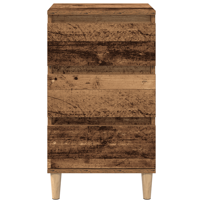 Casa si Gradina - Mobilier - Comode si corpuri - Noptiere - Noptiera, lemn vechi, 40x35x70 cm, lemn prelucrat - Infinity.ro