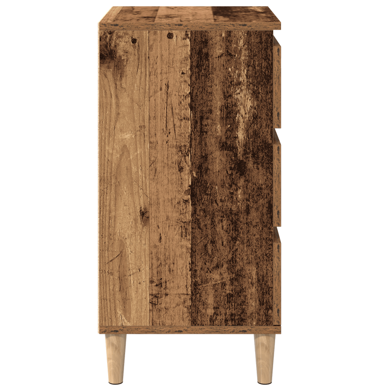 Casa si Gradina - Mobilier - Comode si corpuri - Noptiere - Noptiera, lemn vechi, 40x35x70 cm, lemn prelucrat - Infinity.ro