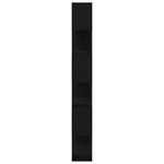 Casa si Gradina - Mobilier - Mese si birouri - Birouri - Biblioteca, stejar negru, 80x24x186 cm, lemn prelucrat - Infinity.ro