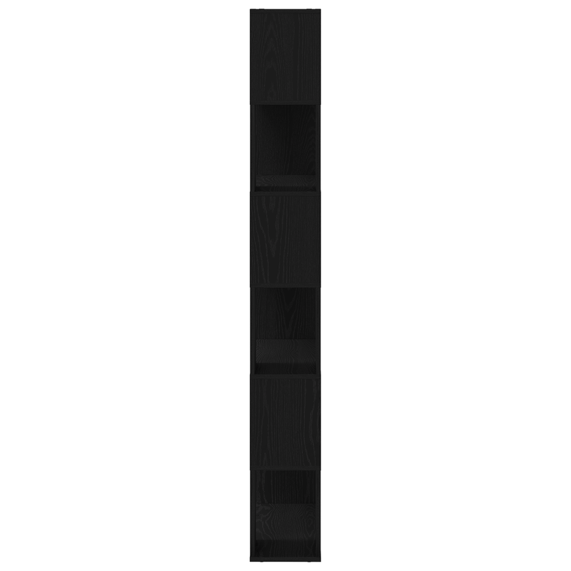 Casa si Gradina - Mobilier - Mese si birouri - Birouri - Biblioteca, stejar negru, 80x24x186 cm, lemn prelucrat - Infinity.ro