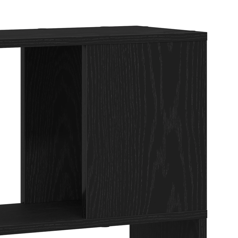 Casa si Gradina - Mobilier - Mese si birouri - Birouri - Biblioteca, stejar negru, 80x24x186 cm, lemn prelucrat - Infinity.ro