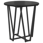 Casa si Gradina - Mobilier - Mese si birouri - Mese living - Set 2 mese laterale, stejar negru, MDF si metal - Infinity.ro
