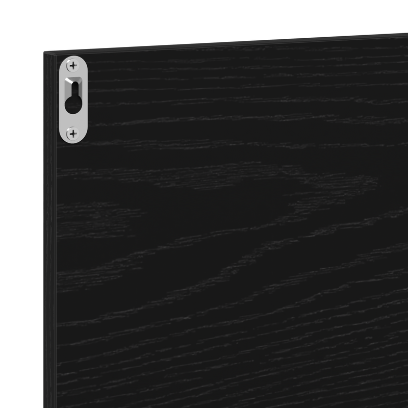 Casa si Gradina - Mobilier - Mobilier baie - Oglinzi baie - oglinda de baie  Negru Stejar 60x10,5x37 cm Lemn compozit - Infinity.ro