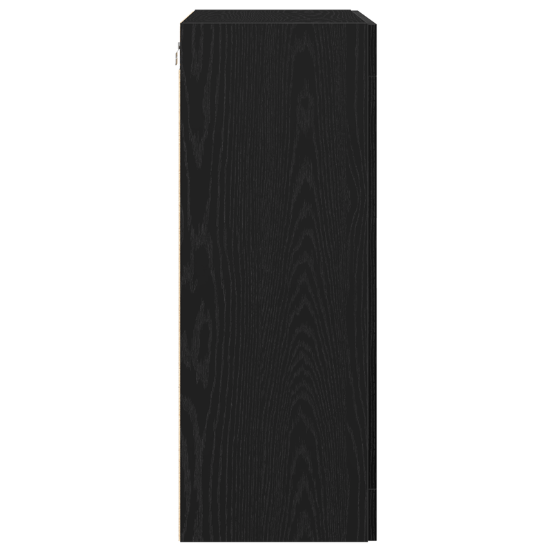 Casa si Gradina - Mobilier - Comode si corpuri - Comode - Dulap de perete cu usi din sticla, stejar negru, 69,5x34x90 cm - Infinity.ro
