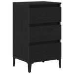 Casa si Gradina - Mobilier - Comode si corpuri - Noptiere - Noptiera, stejar negru, 40x35x70 cm, lemn prelucrat - Infinity.ro