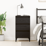 Casa si Gradina - Mobilier - Comode si corpuri - Noptiere - Noptiera, stejar negru, 40x35x70 cm, lemn prelucrat - Infinity.ro