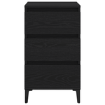 Casa si Gradina - Mobilier - Comode si corpuri - Noptiere - Noptiera, stejar negru, 40x35x70 cm, lemn prelucrat - Infinity.ro