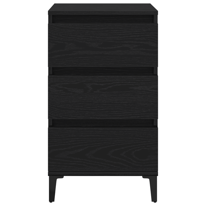 Casa si Gradina - Mobilier - Comode si corpuri - Noptiere - Noptiera, stejar negru, 40x35x70 cm, lemn prelucrat - Infinity.ro