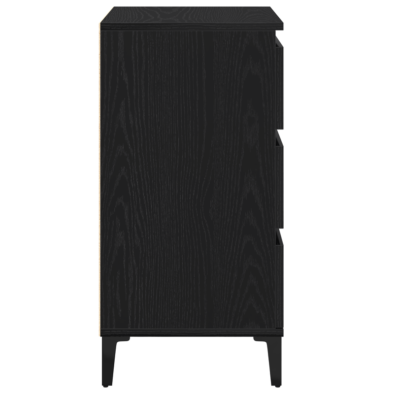 Casa si Gradina - Mobilier - Comode si corpuri - Noptiere - Noptiera, stejar negru, 40x35x70 cm, lemn prelucrat - Infinity.ro