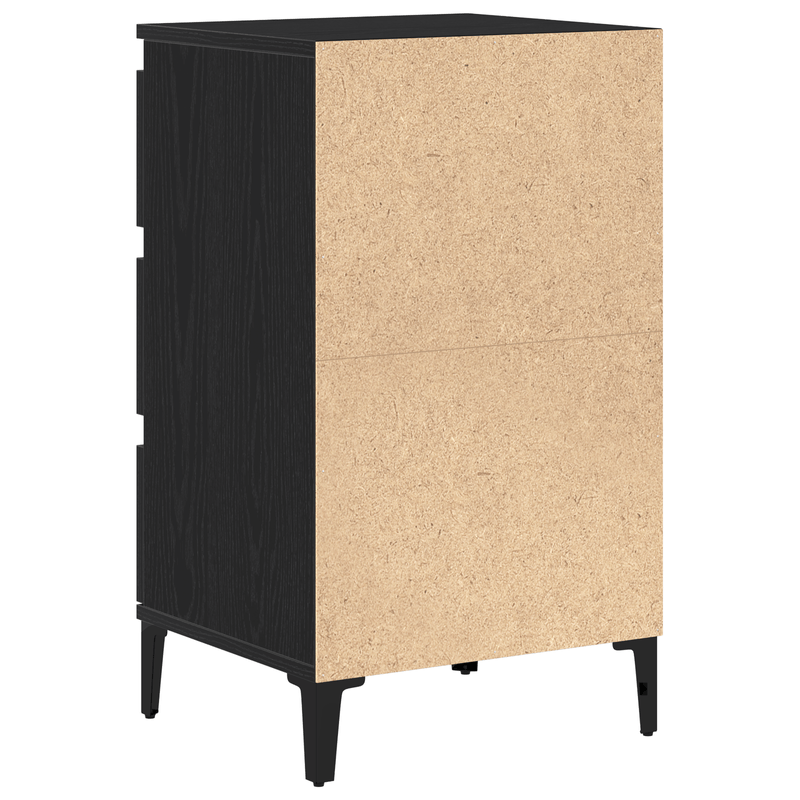 Casa si Gradina - Mobilier - Comode si corpuri - Noptiere - Noptiera, stejar negru, 40x35x70 cm, lemn prelucrat - Infinity.ro