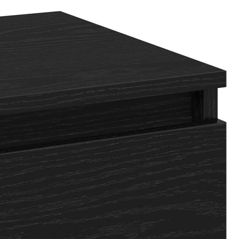 Casa si Gradina - Mobilier - Comode si corpuri - Noptiere - Noptiera, stejar negru, 40x35x70 cm, lemn prelucrat - Infinity.ro