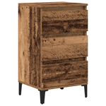 Casa si Gradina - Mobilier - Comode si corpuri - Noptiere - Noptiera, lemn vechi, 40x35x70 cm, lemn prelucrat - Infinity.ro