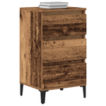 Casa si Gradina - Mobilier - Comode si corpuri - Noptiere - Noptiera, lemn vechi, 40x35x70 cm, lemn prelucrat - Infinity.ro