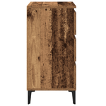 Casa si Gradina - Mobilier - Comode si corpuri - Noptiere - Noptiera, lemn vechi, 40x35x70 cm, lemn prelucrat - Infinity.ro
