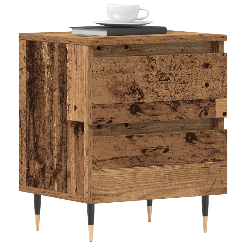 Casa si Gradina - Mobilier - Comode si corpuri - Noptiere - Noptiera, lemn vechi, 40x35x50 cm, lemn prelucrat - Infinity.ro