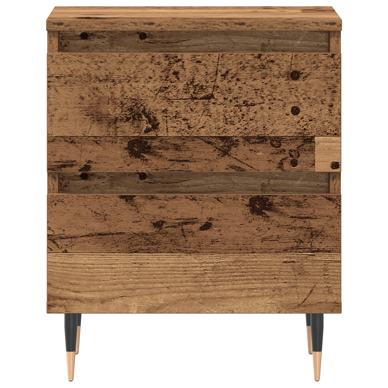 Casa si Gradina - Mobilier - Comode si corpuri - Noptiere - Noptiera, lemn vechi, 40x35x50 cm, lemn prelucrat - Infinity.ro
