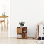 Casa si Gradina - Mobilier - Mese si birouri - Mese living - Masa laterala, lemn vechi, 40x40x40 cm, lemn prelucrat - Infinity.ro