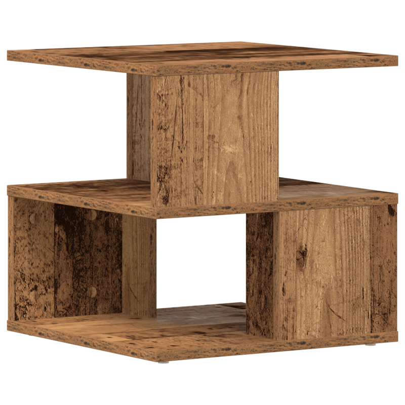 Casa si Gradina - Mobilier - Mese si birouri - Mese living - Masa laterala, lemn vechi, 40x40x40 cm, lemn prelucrat - Infinity.ro