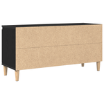 Casa si Gradina - Mobilier - Comode si corpuri - Comode - Dulap TV cu picioare din lemn, stejar negru, 102x35x50 cm - Infinity.ro