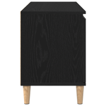Casa si Gradina - Mobilier - Comode si corpuri - Comode - Dulap TV cu picioare din lemn, stejar negru, 102x35x50 cm - Infinity.ro
