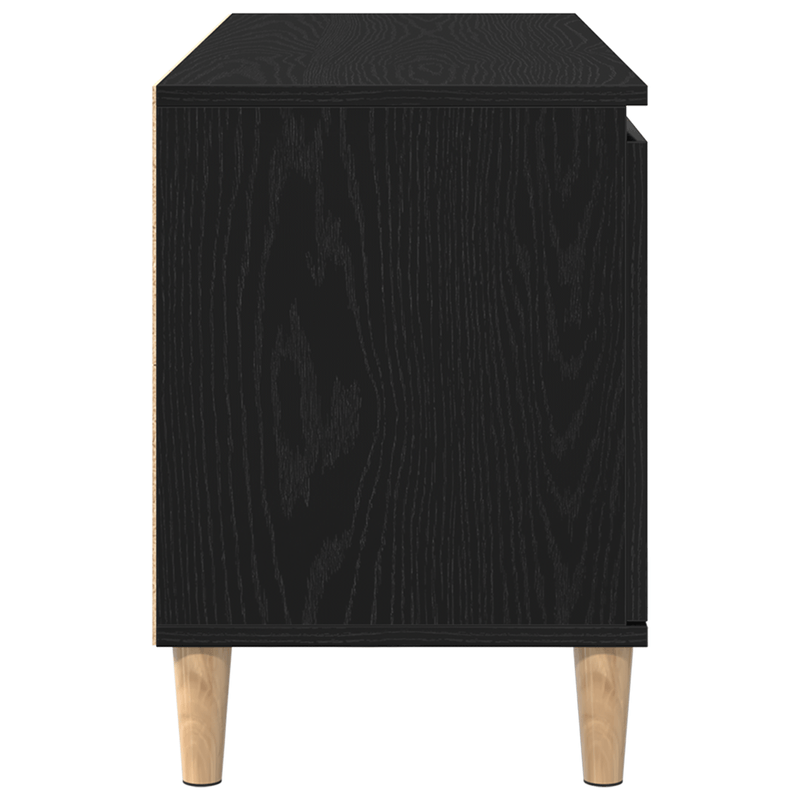 Casa si Gradina - Mobilier - Comode si corpuri - Comode - Dulap TV cu picioare din lemn, stejar negru, 102x35x50 cm - Infinity.ro