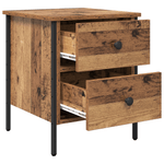 Casa si Gradina - Mobilier - Comode si corpuri - Noptiere - Cabinet de Noptiera Lemn Vechi 40x42x50 cm Lemn Stratificat - Infinity.ro