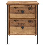 Casa si Gradina - Mobilier - Comode si corpuri - Noptiere - Cabinet de Noptiera Lemn Vechi 40x42x50 cm Lemn Stratificat - Infinity.ro