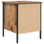 Casa si Gradina - Mobilier - Comode si corpuri - Noptiere - Cabinet de Noptiera Lemn Vechi 40x42x50 cm Lemn Stratificat - Infinity.ro