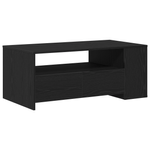 Casa si Gradina - Mobilier - Mese si birouri - Masute de cafea - Masa de cafea din stejar negru  102x55x43.5 cm fabricata din lemn stratificat - Infinity.ro