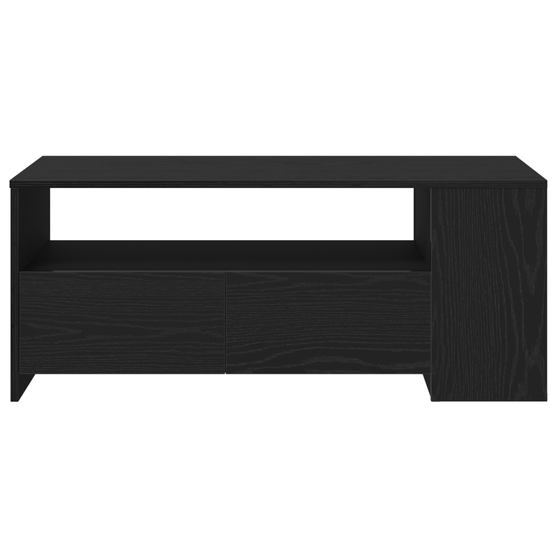 Casa si Gradina - Mobilier - Mese si birouri - Masute de cafea - Masa de cafea din stejar negru  102x55x43.5 cm fabricata din lemn stratificat - Infinity.ro