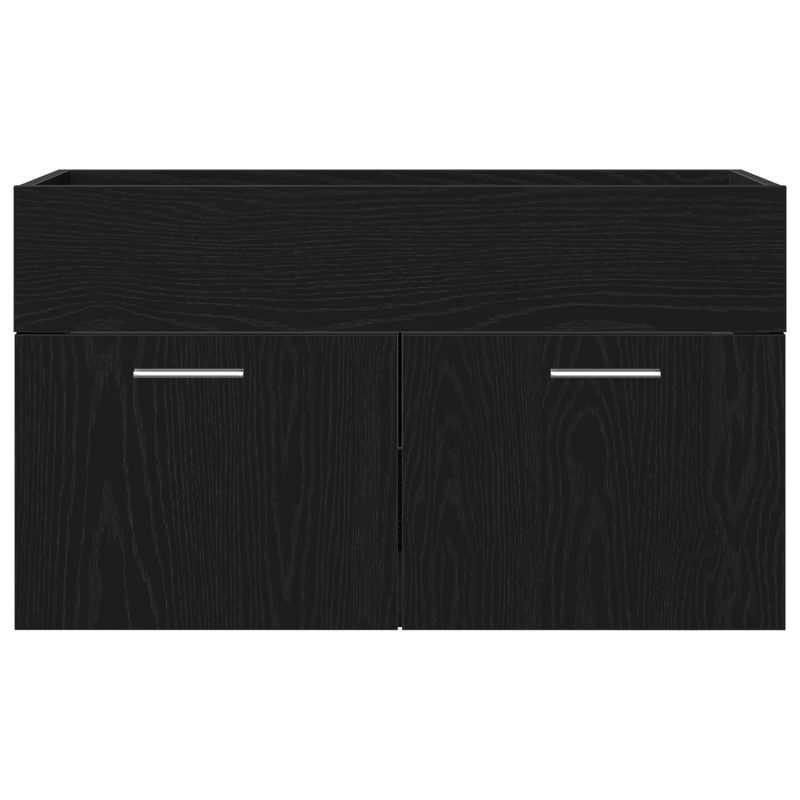 Casa si Gradina - Mobilier - Mobilier baie - Comode baie - Dulap chiuveta de baie, stejar negru, 90x38,5x46 cm, lemn - Infinity.ro