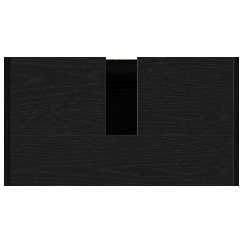 Casa si Gradina - Mobilier - Mobilier baie - Comode baie - Dulap de Baie cu Oglinda Stejar Negru 60x33x61cm Lemn Ingineresc - Infinity.ro