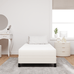 Casa si Gradina - Mobilier - Saltele si somiere - Saltele - Saltea cu arcuri pocket crem medie 80x200x20 cm textil - Infinity.ro