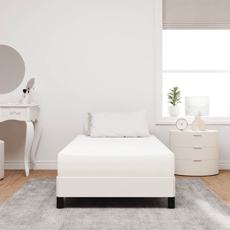 Casa si Gradina - Mobilier - Saltele si somiere - Saltele - Saltea cu arcuri pocket crem medie 80x200x20 cm textil - Infinity.ro