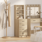 Casa si Gradina - Mobilier - Comode si corpuri - Corpuri bucatarie - Dulap inalt, stejar sonoma, 40x41x135 cm, lemn prelucrat - Infinity.ro