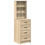 Casa si Gradina - Mobilier - Comode si corpuri - Corpuri bucatarie - Dulap inalt, stejar sonoma, 40x41x135 cm, lemn prelucrat - Infinity.ro