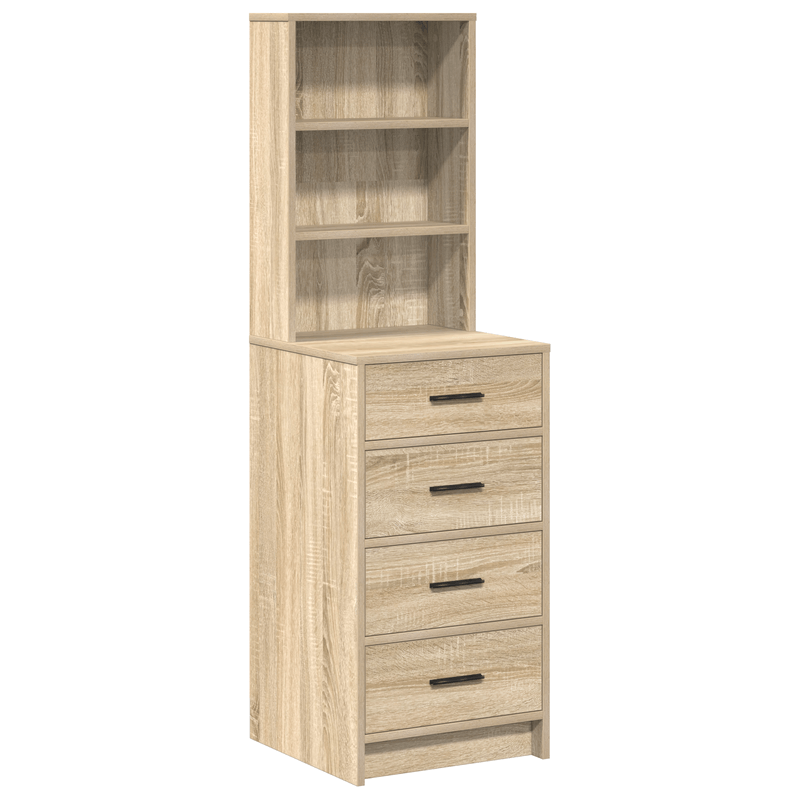 Casa si Gradina - Mobilier - Comode si corpuri - Corpuri bucatarie - Dulap inalt, stejar sonoma, 40x41x135 cm, lemn prelucrat - Infinity.ro