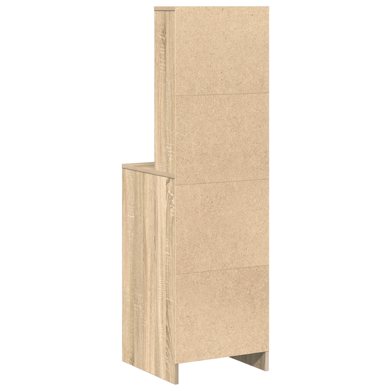 Casa si Gradina - Mobilier - Comode si corpuri - Corpuri bucatarie - Dulap inalt, stejar sonoma, 40x41x135 cm, lemn prelucrat - Infinity.ro