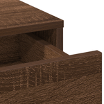 Casa si Gradina - Mobilier - Comode si corpuri - Masute de toaleta - Masa de toaleta cu lumini LED, stejar maro, 78,5x41x135 cm - Infinity.ro