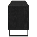 Casa si Gradina - Mobilier - Comode si corpuri - Comode - Cabinet TV Negru Stejar 150x30x44,5 cm Lemn prelucrat - Infinity.ro