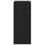 Casa si Gradina - Mobilier - Mobilier baie - Corpuri baie - Cabinet de baie  Negru Stejar 60x33x80 cm Din lemn compus - Infinity.ro