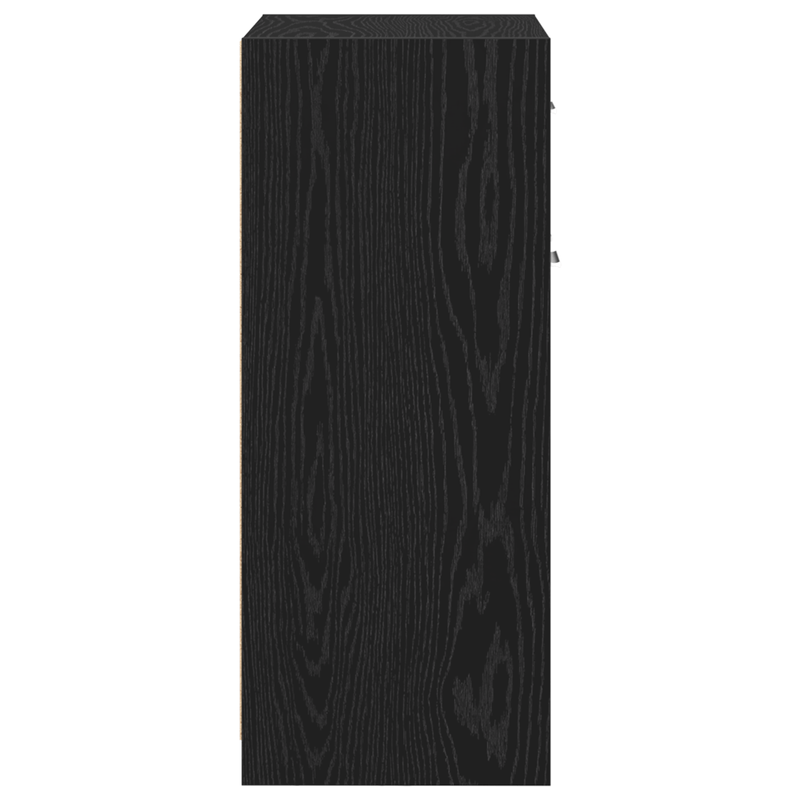 Casa si Gradina - Mobilier - Mobilier baie - Corpuri baie - Cabinet de baie  Negru Stejar 60x33x80 cm Din lemn compus - Infinity.ro