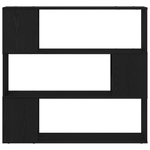 Casa si Gradina - Mobilier - Comode si corpuri - Comode - Raft  Negru Stejar 100x24x94 cm din lemn prelucrat - Infinity.ro