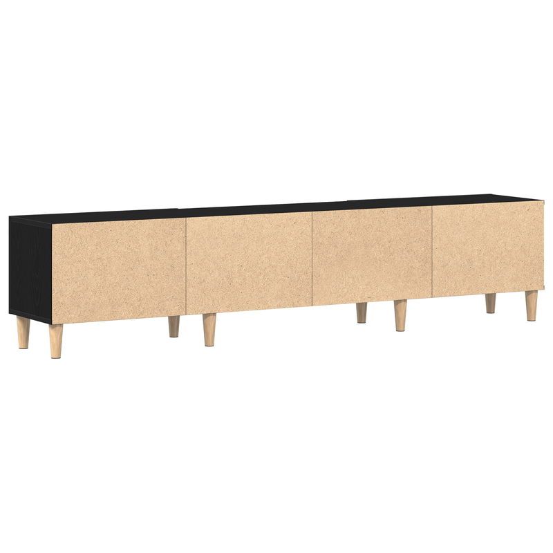 Casa si Gradina - Mobilier - Comode si corpuri - Comode - Dulap TV, stejar negru, 180x31,5x40 cm, lemn prelucrat - Infinity.ro